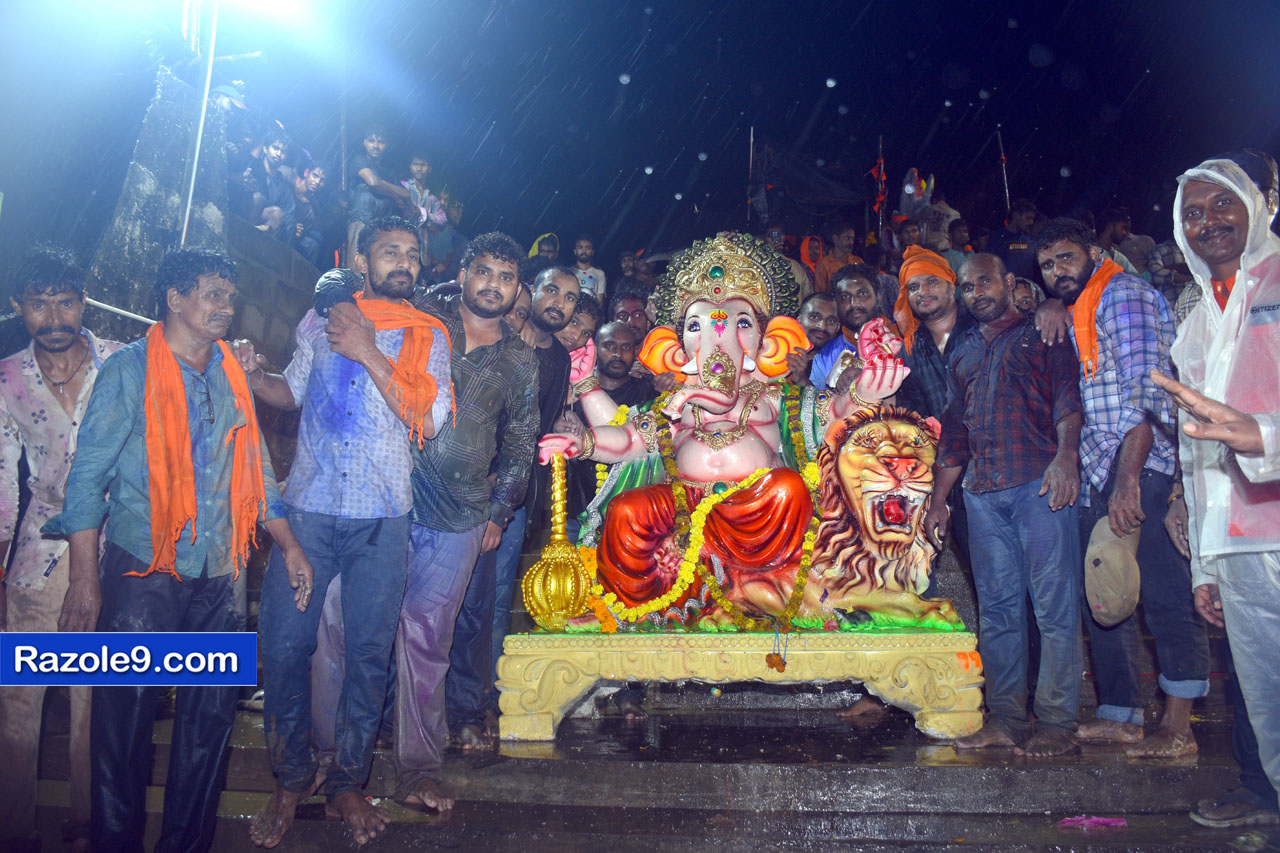Razole Taluka Ganesh Nimajjanam